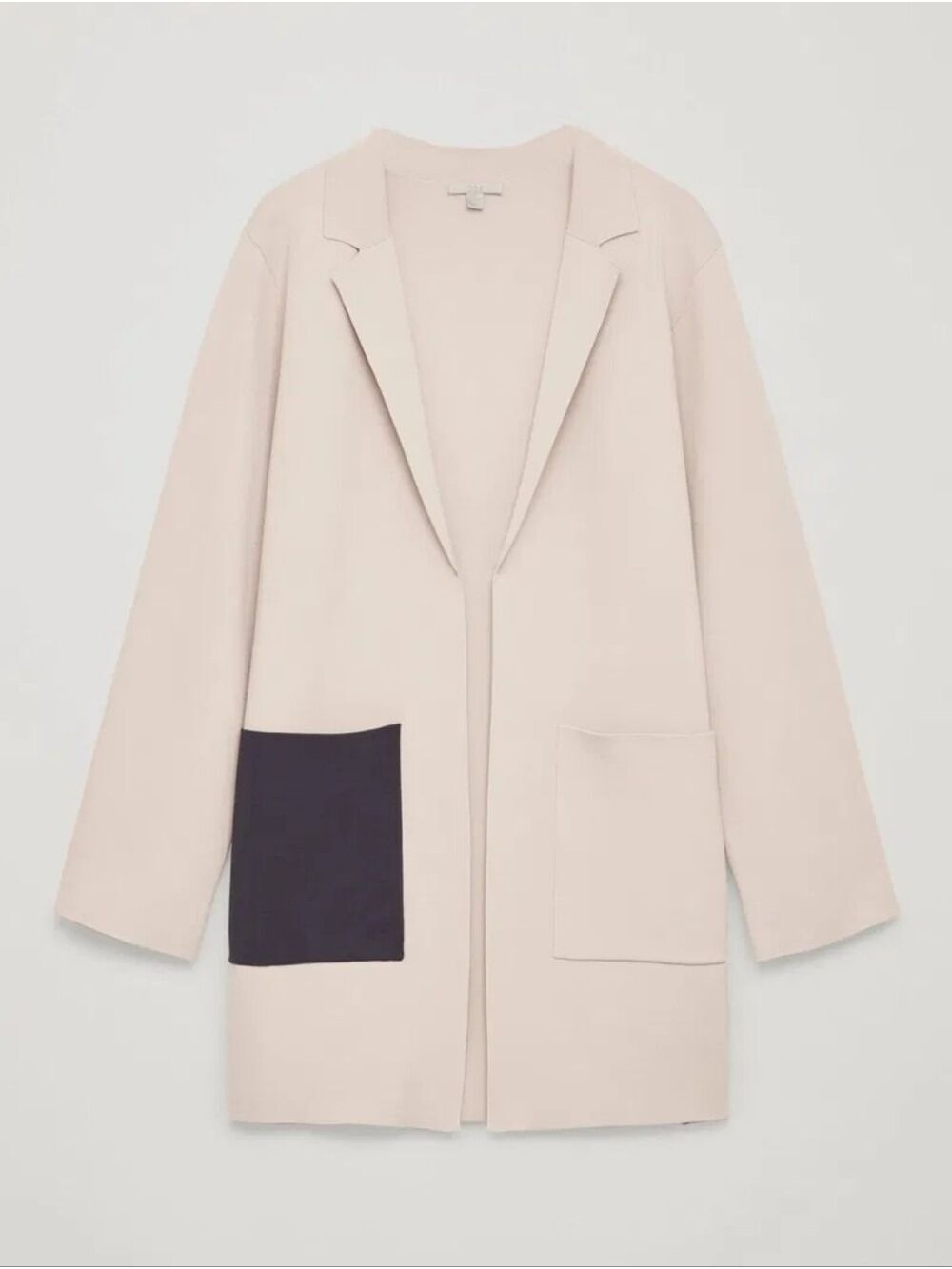 COS Long Structured-Knit Jacket - Picture 4 of 11